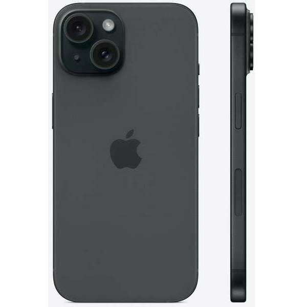 APPLE iPhone 15 256GB Black mtp63sx/a