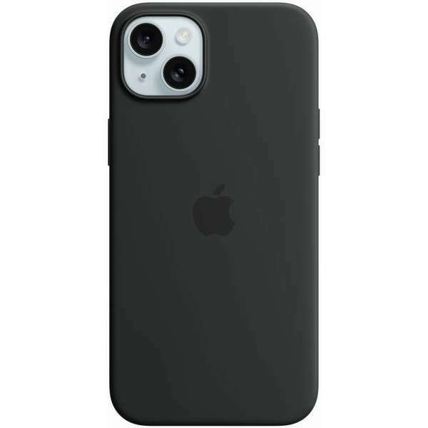 APPLE iPhone 15 Plus Silicone Case with MagSafe - Black mt103zm/a