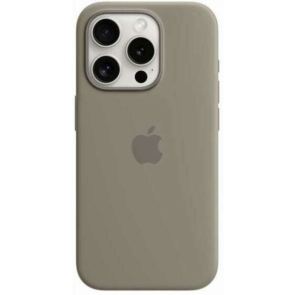 APPLE iPhone 15 Pro Silicone Case with MagSafe - Clay mt1e3zm/a