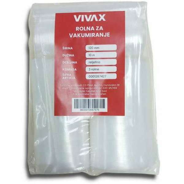 VIVAX rolna za vakumiranje 120mm x 10m / 3 rolne