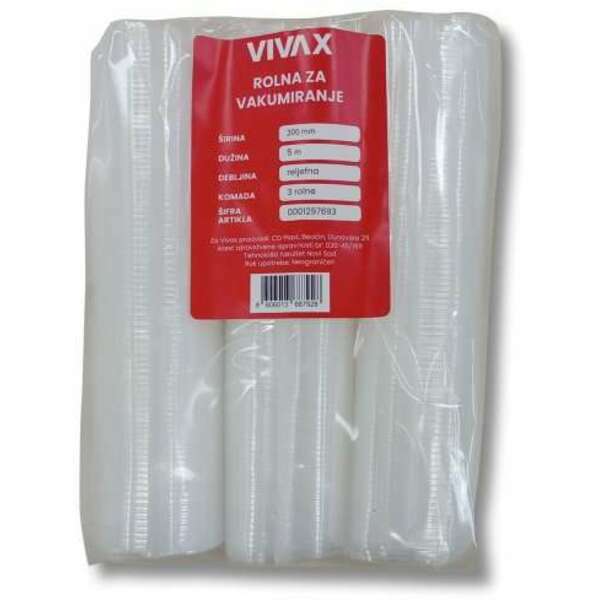 VIVAX rolna za vakumiranje 200mm x 5m / 3 rolne 