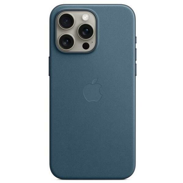 APPLE iPhone 15 Pro Max FineWoven Case with MagSafe - Pacific Blue mt4y3zm/a