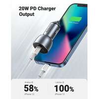 UGREEN CD213 Auto Punjac ALU kuciste PD 52.5W