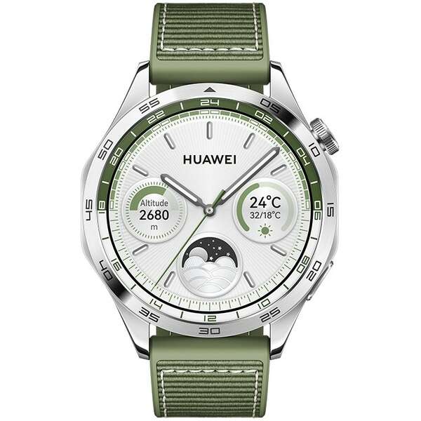 HUAWEI Watch GT 4 46mm Green Woven (Phoinix-B19W)