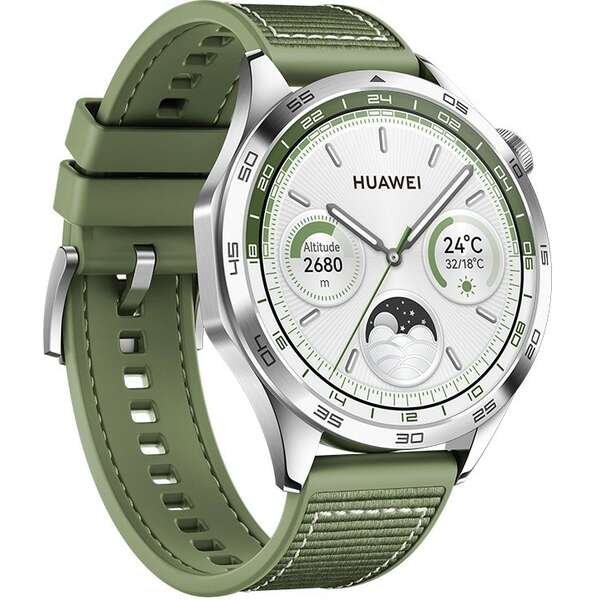 HUAWEI Watch GT 4 46mm Green Woven (Phoinix-B19W)