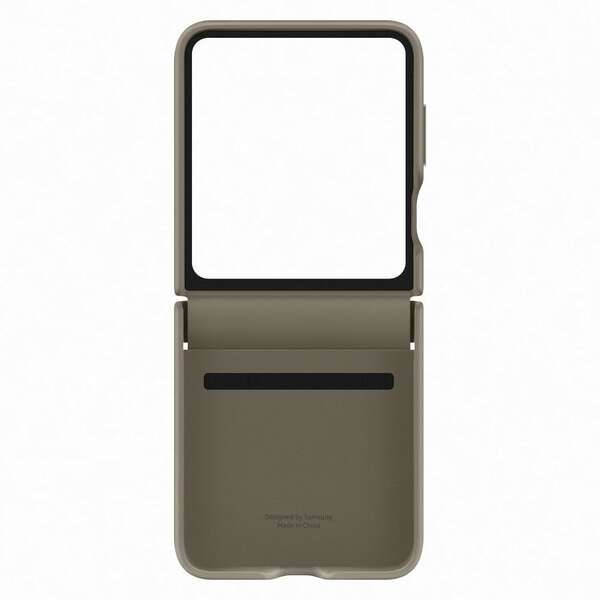 SAMSUNG Galaxy Flip5 Eco-Leather Case Etoupe EF-VF731-PAE