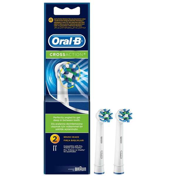 ORAL-B Refill EB50 RB 2ct CrossAction