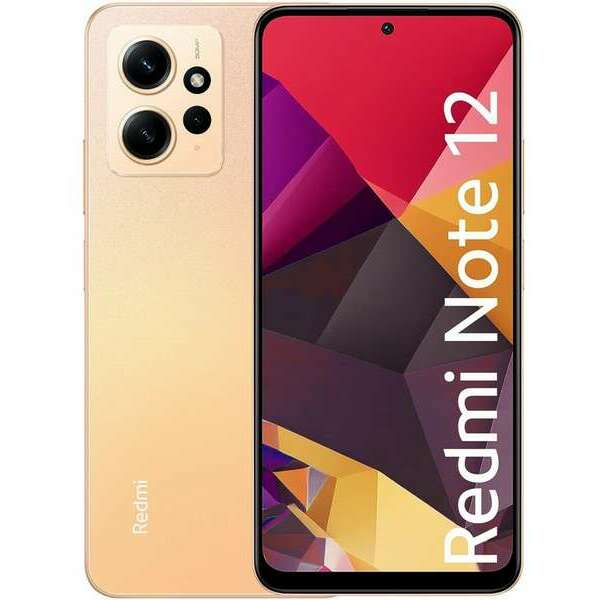 XIAOMI Redmi Note 12 8GB/256GB Sunrise Gold MZB0F2VEU