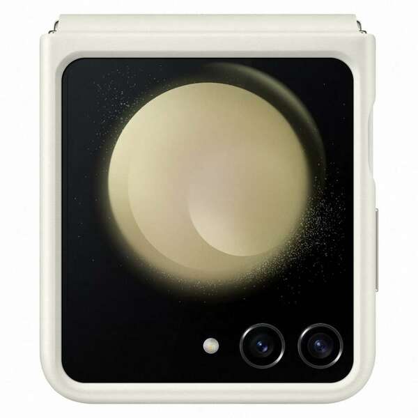 SAMSUNG Galaxy Flip5 Eco-Leather Case Cream EF-VF731-PUE