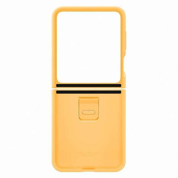 SAMSUNG Galaxy Z Flip5 Silicone Case with Ring Apricot EF-PF731-TOE