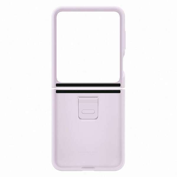 SAMSUNG Galaxy Z Flip5 Silicone Case with Ring Lavender EF-PF731-TVE