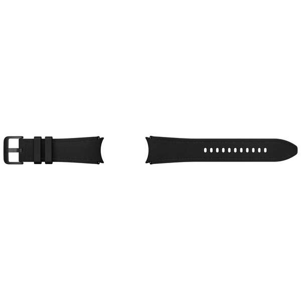 SAMSUNG Hybrid Eco-Leather Band for Galaxy Watch 6 Black M/L ET-SHR94-LBE