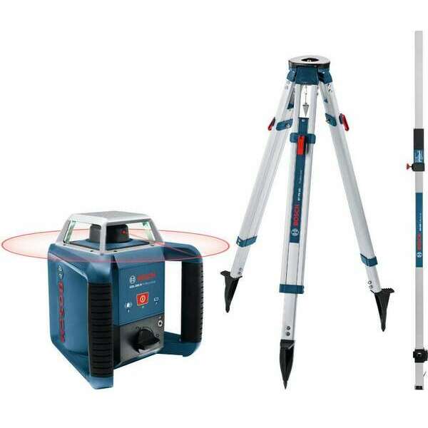 BOSCH GRL 400 H + LR 1 prijemnik + BT 170 HD stativ + GR 240 merna letva (061599403U)