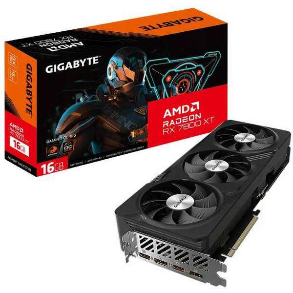 GIGABYTE AMD Radeon RX 7800 XT 16GB 256bit GV-R78XTGAMING OC-16GD