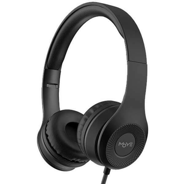 MOYE Enyo Foldable Headphones with MIC Black