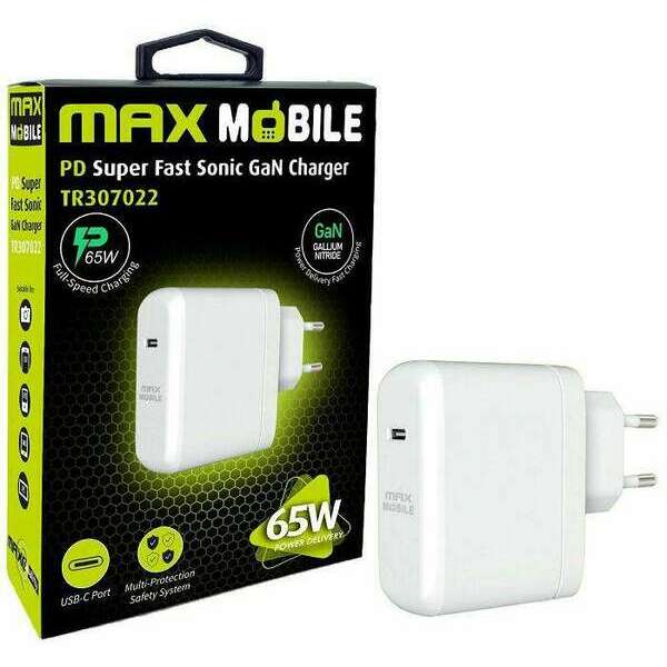 MAX MOBILE PD SFSC Type C, TR-307002 GaN 65W