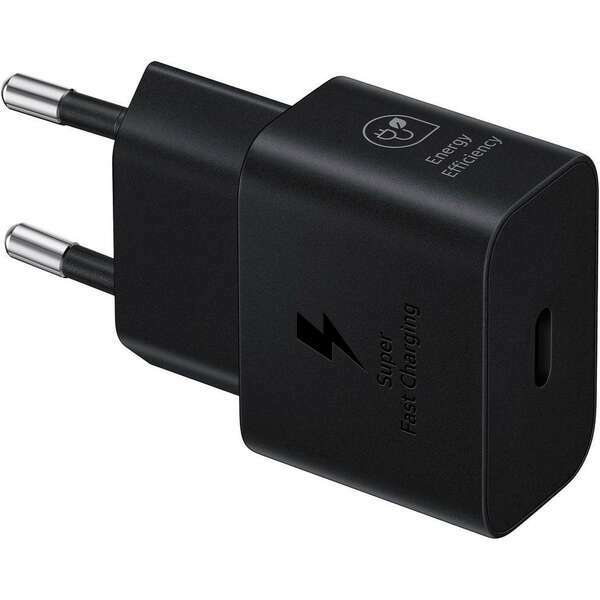 SAMSUNG 25W Fast Charger Type C Black