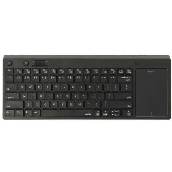 RAPOO RAPOO K2800 Wireless Multimedia US tastatura crna