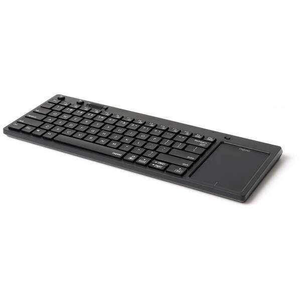 RAPOO RAPOO K2800 Wireless Multimedia US tastatura crna