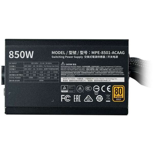 COOLER MASTER MWE Gold V2 850W (MPE-8501-ACAAG-EU)