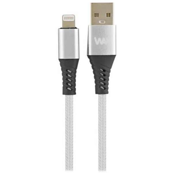 TNB WAY WCBL02GR KABL USB-A  /LIGHTENING, 2M, SIVI