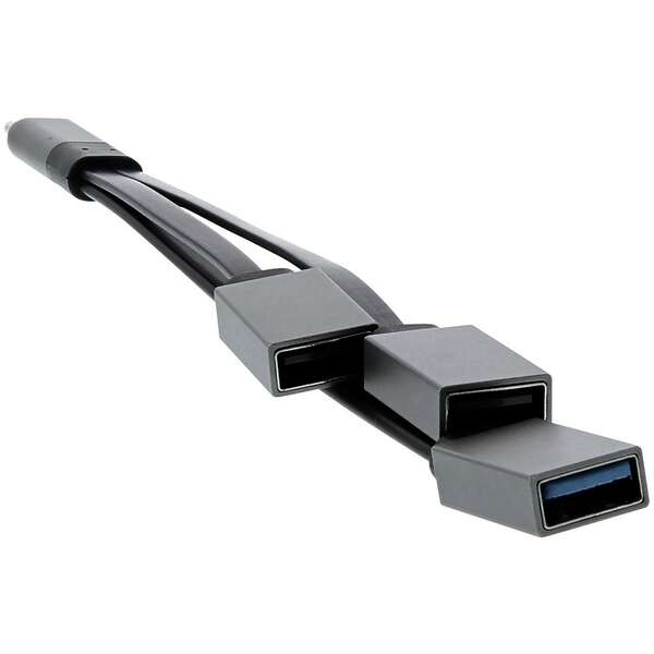 TNB TCM3USBF RAZDELNIK USB-C NA USB-A X3, DIZAJN ALU