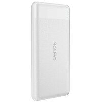 CANYON Power Bank 10000mAh 20W White CNE-CPB1009W