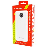 CANYON Power Bank 20000mAh 22.5W White CNE-CPB2002W