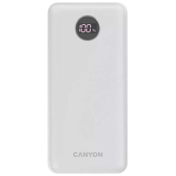 CANYON Power Bank 20000mAh 22.5W White CNE-CPB2002W