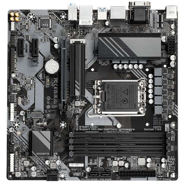 GIGABYTE B760M DS3H rev. 1.x