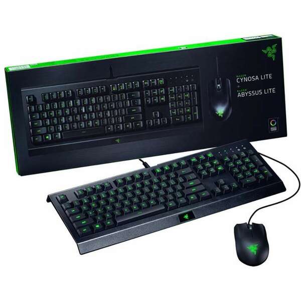 RAZER Cynosa Lite & Abyssus Lite Keyboard + Mouse Bundle