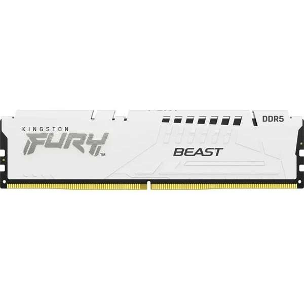 KINGSTON DIMM DDR5 16GB 5600MT/s KF556C40BW-16 FURY Beast White