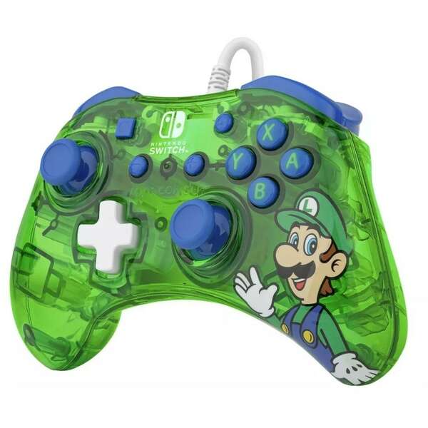 PDP Nintendo Switch Wired Controller Rock Candy Mini Luigi