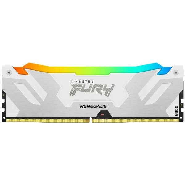 KINGSTON DIMM DDR5 16GB 7200MT/s KF572C38RWA-16 Fury Renegade RGB White