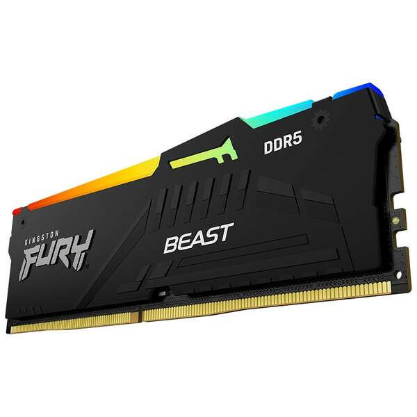 KINGSTON DIMM DDR5 32GB (2x16GB kit) 6000MT/s KF560C36BBEAK2-32 FURY Beast RGB EXPO