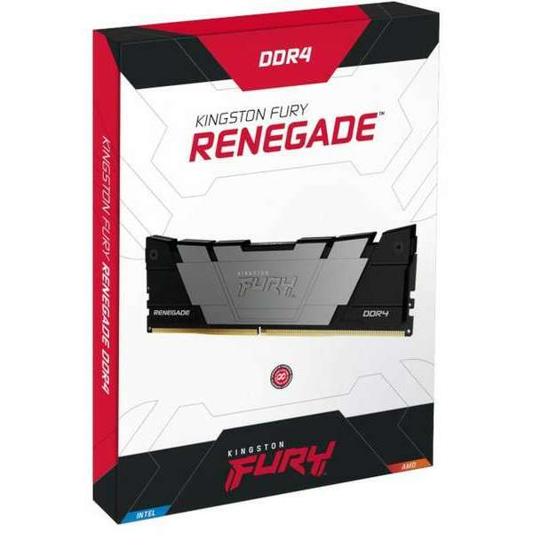 KINGSTON DIMM DDR4 64GB (2x32GB kit) 3600MT/s KF436C18RB2K2/64 Fury Renegade Black XMP