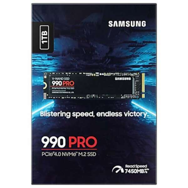 SAMSUNG 1TB M.2 NVMe MZ-V9P1T0BW 990 Pro Series SSD