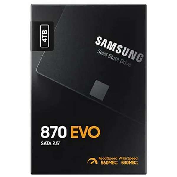 SAMSUNG 4TB 2.5 inca SATA III MZ-77E4T0BW 870 EVO Series SSD