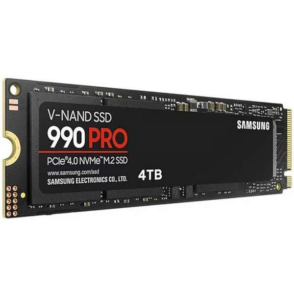 SAMSUNG 4TB M.2 NVMe MZ-V9P4T0BW 990 Pro Series SSD