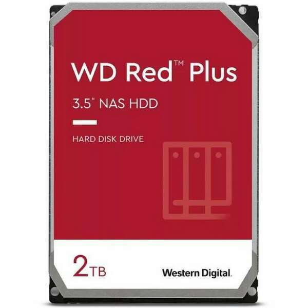 WD 2TB 3.5 inca SATA III 64MB WD20EFPX Red Plus