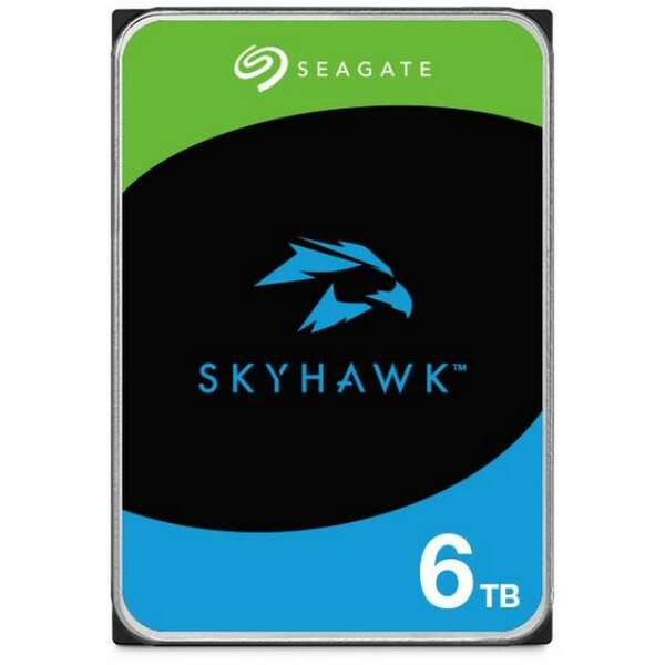 SEAGATE 6TB 3.5 inca SATA III 256MB ST6000VX009 SkyHawk Surveillance