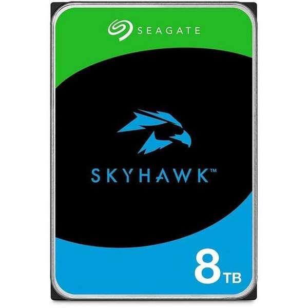 SEAGATE 8TB 3.5 inca SATA III 256MB ST8000VX010 SkyHawk Surveillance