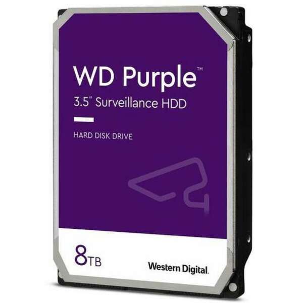 WD 8TB 3.5 inca SATA III 128MB IntelliPower WD84PURZ Purple
