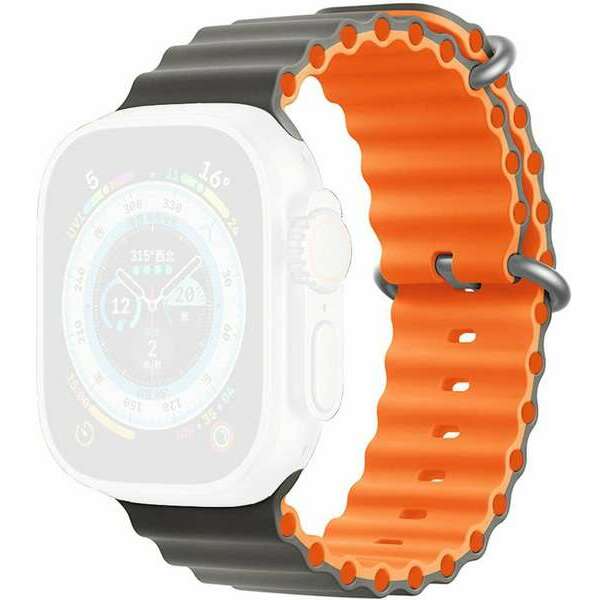 MOYE Zamenska narukvica za Moye Kronos 4 Smart Watch 44/45/49mm Cury/Orange