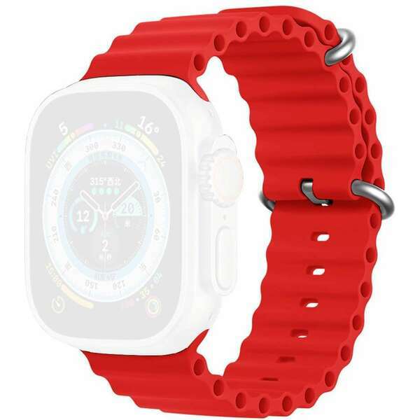 MOYE Zamenska narukvica za Moye Kronos 4 Smart Watch 44/45/49mm Red