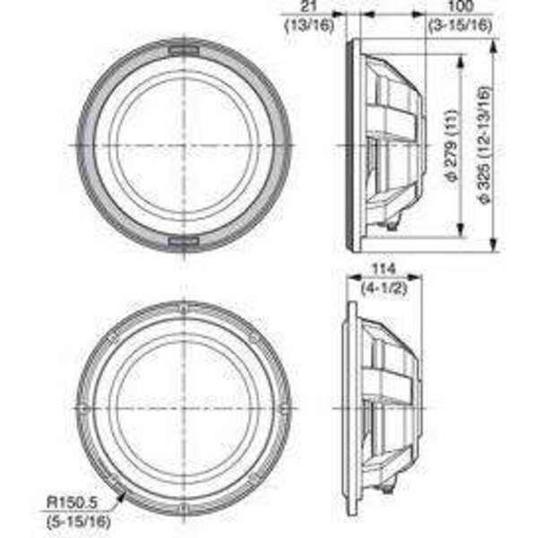 KENWOOD KFC-WPS1200F