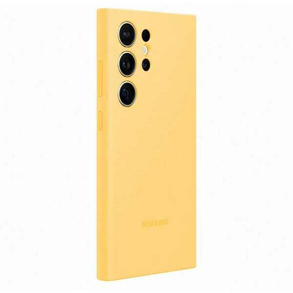 SAMSUNG Silicone Case S24 Ultra Yellow EF-PS928-TYE