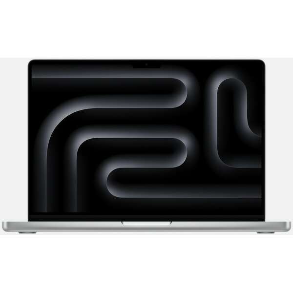 APPLE 14-inch MacBook Pro: Apple M3 chip with 8-core CPU and 10-core GPU, 512GB SSD - Silver mr7j3ze/a