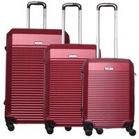 ENOVA CAPRI ABS Set kofera 3 / 1 Bordo