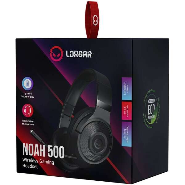 LORGAR Noah 500, LRG-GHS500 Wireless Gaming